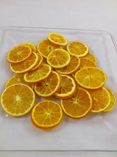 Orangenscheiben orange 50 gr.